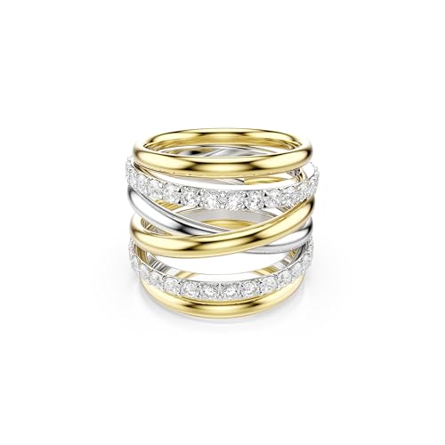 Bague cocktail Hyperbola Swarovski : le bijou volumineux qui sublime sans lourdeur