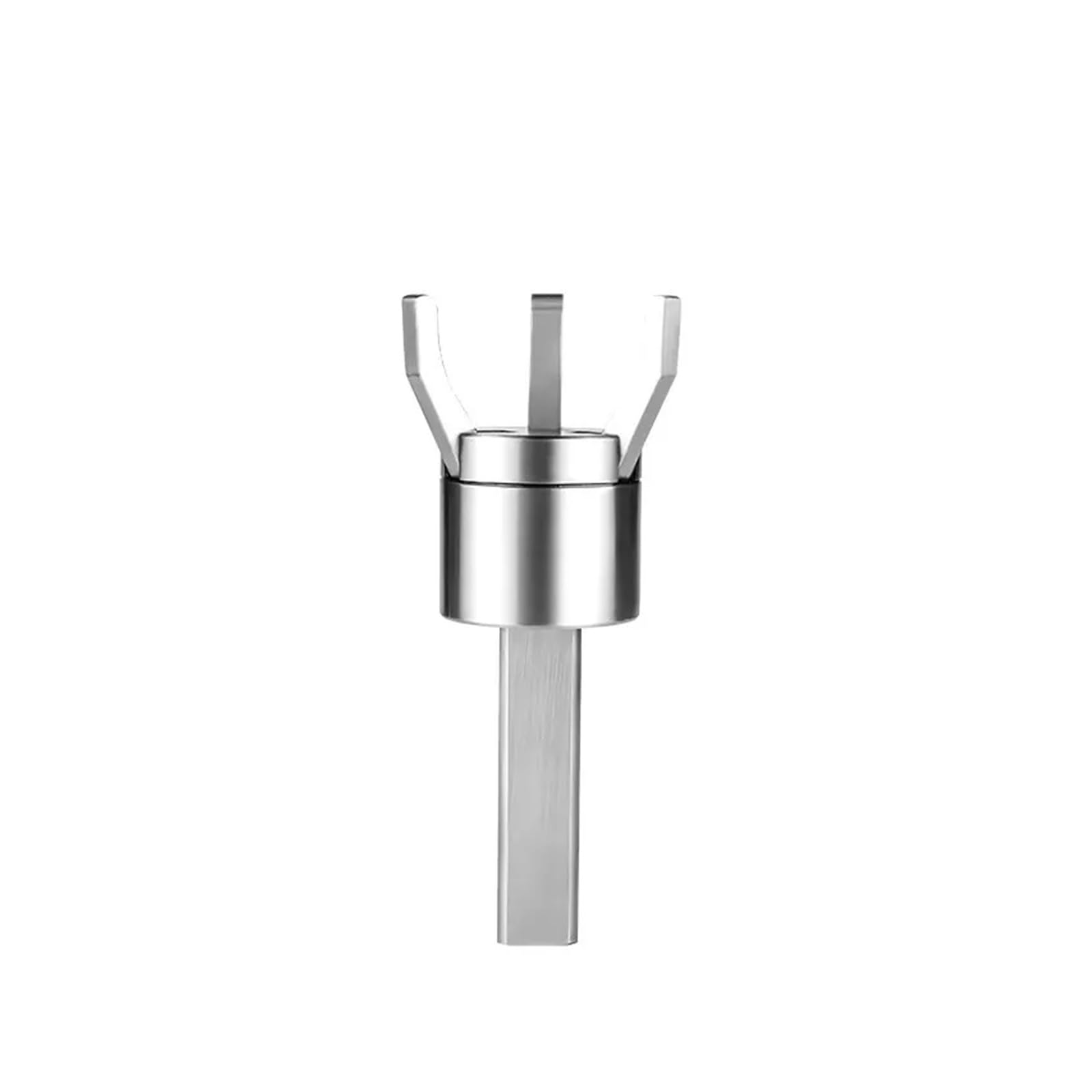 Kxaoxgrc 25X25mm Square Bar Lathe Automatic Bar Feeder Puller Clamp, Hardened Cnc Lathe Automatic Sprue Puller Feeder 3-Claw 16-32Mm Square Round Bar