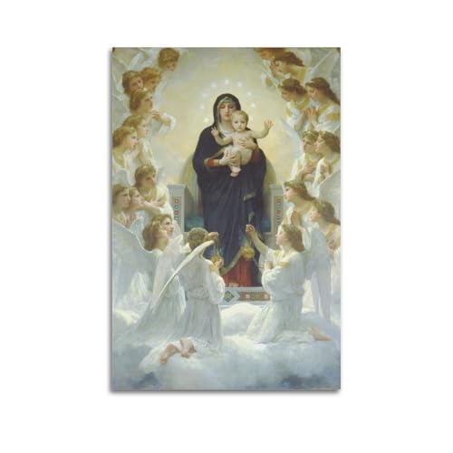 William-Adolphe Bouguereau�i�V�g�̏����j�|�X�^�[�ǉ�L�����o�X ���r���O ���[�� �x�b�h���[�� �_�C�j���O ���[�� �o�X���[�� �z�[�� �f�R���[�V����20x30inch(50x75cm)