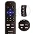 Replacement Remote Control Compatible with All Philips Roku TV Smart TVs?Only Works with Philips Roku TV, Not for Roku Stick and Roku Box? (Netflix/Disney Plus/Apple TV+ / HBO Max)