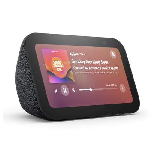 Echo Show 5 Smart Display with Alarm