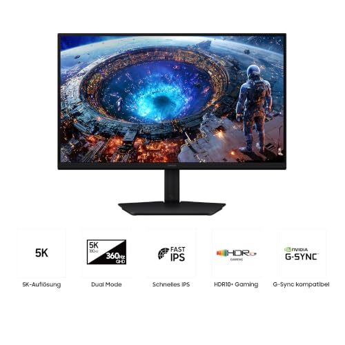 Samsung Odyssey G8 27 Zoll G80HS 5K Fast IPS 360 Hz Gaming Monitor