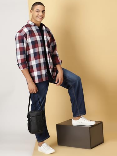 Image of Thomas Scott Men's Classic Tartan Checkered Shacket