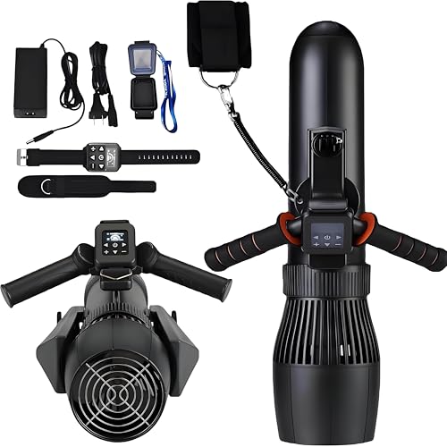 Scooter Submarino De Hélice, Propulsores Para Natación Y Buceo, Propulsor De Esnórquel, Batería De Litio, Batería De Larga Duración, Compatible Con Cámara De Acción, Para Buceo Y Natación 16000mah