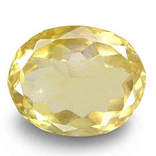 anuj sales 8.00 ratti Sunela Stone Original Certified Natural Citrine Success Gemstone for Men & Women (Lab Tested)-picture-10