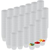 zsccxq 500 Stück Medizinbecher aus Papier, kleine Einweg-Pappbecher, Gewürzbecher für Medikamente, Pillen, Proben, Medikamentenverteilung, Lebensmittel, Dessert Servieren (21,3 ml)