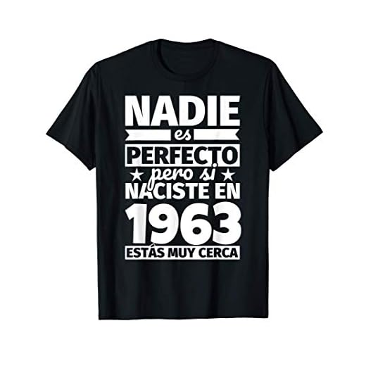 1963 cumpleaños divertido regalo de cumpleaños Camiseta