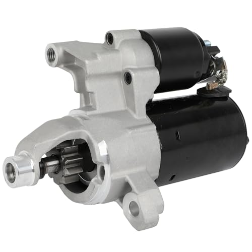 SCITOO Starter Motor 19110 2009 for Audi for A4 A5 A6 A7 A8 3.0L 4.0L 4.2L Q5 3.0L 3.2L Q7 3.0L RS5 4.2L RS7 4.0L S4 S5 S5 for Audi for S6 S7 S8 4.0L 2014-2017 SQ5 3.0L PMGR 12V 1.2kW CW 10 Tooth