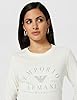 Woman's Iconic Logoband Long Sleeve Crew Neck T-Shirt White S Regular FIT #2