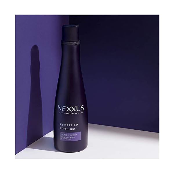 Nexxus-Keraphix-Conditioner-for-Damaged-Hair-Keraphix-with-ProteinFusion-Silicone-Free-With-Keratin-Protein-and-Black-Rice-135-oz Nexxus Keraphix Conditioner Keraphix with ProteinFusion for Damaged Hair With Keratin Protein and Black Rice 13.5 oz