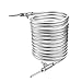 Wymiennik ciepła Przeciwdziałający chłodnicy, 3/8 '' X 10m Rurka chłodząca ze stali nierdzewnej Super Efektywna wymiennik ciepła Homebrew Piwo chłodnica cewki Rurka cewki Ogrzewanie wodne