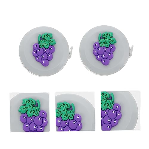 10 cintas métricas portátiles en diseño de frutas miniatura 2