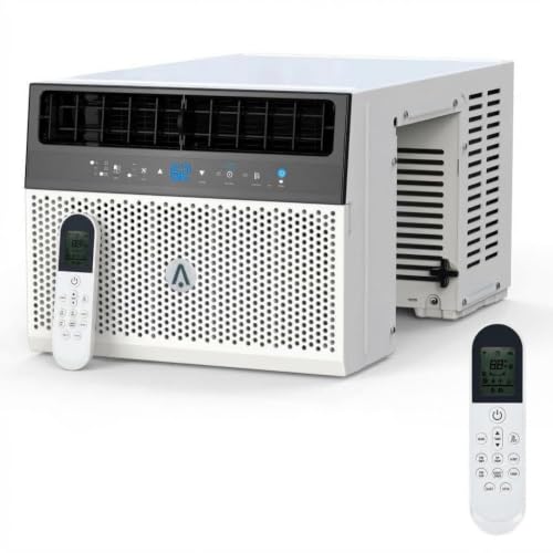 Image of 6000 Btu U-Shaped Window Air Conditioner, WiFi & App Control, Ultra Quiet, Enabled Saddle Window AC Unit Cools Up to 350 Sq. ft, Cooling, Dehumidifier, Flexible for Home /Office