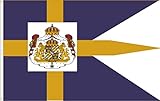 BANDERA ESTANDARTE REAL SUECIA SUECO