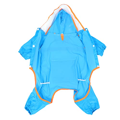 Totority Lightweight Dog Raincoat Puppy Reflective Rainwear Small Dog Rain Hoodie