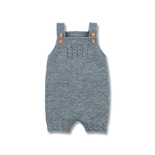 mimixiong Baby pojkar lekdräkt overall stickad ärmlös onesie kläder