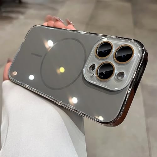 Coque iPhone 12 avec protection d'objectif en verre et MagSafe