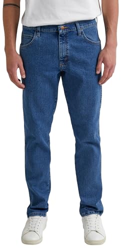 Rustler Regular Jeans, Indigo Mid, 36W / 34L Hombres