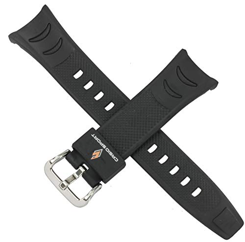 Correa Casio PRW 200J repuesto flexible negro evita caídas