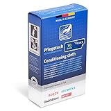 VIOKS Pflegetuch für Edelstahloberflächen 10x Ersatz für Bosch 00311944 Protect Edelstahl Pflegetücher für Backofen Kochfeld Dunstabzugshaube Kühlschrank Mikrowelle Küchenmaschine Waschmaschine