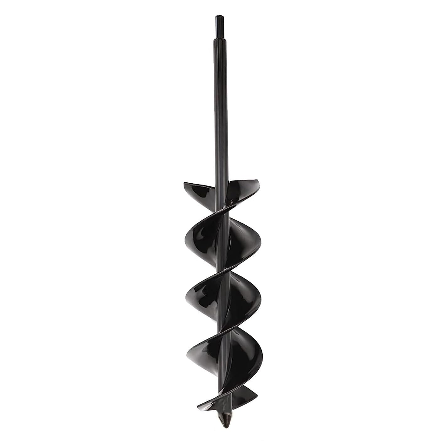 40 x 8cm Garden Planting Earth Auger Metal Spiral Drill Bit Bulb Planter Seedlings Post Hole Digger