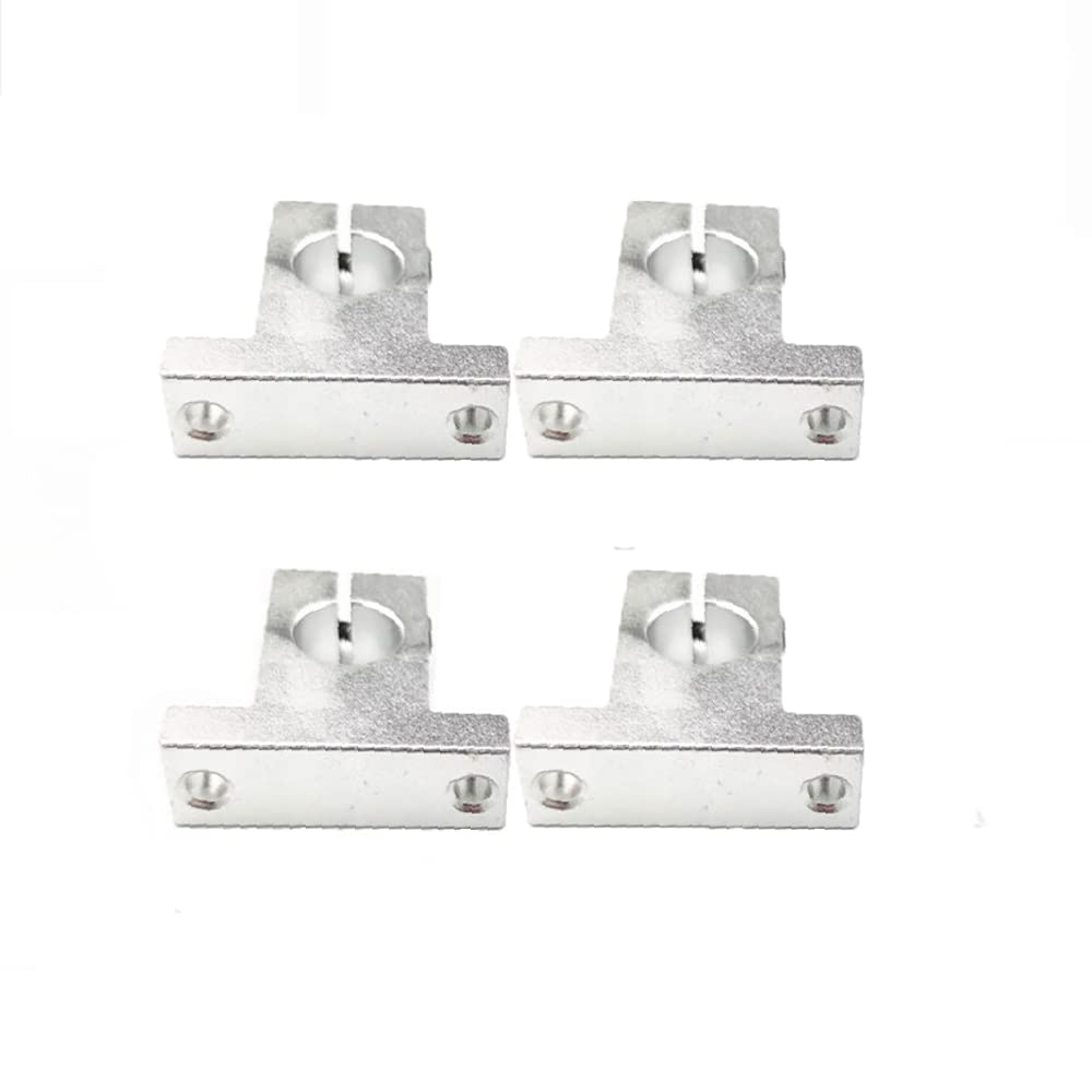 SK30 Lot de 4 supports linéaires en aluminium de 30 mm pour axe optique vertical