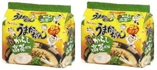 【10食セット】うまかっちゃん 博多からし高菜風味　九州の味ラーメン　５食パック×２　計１０食セット