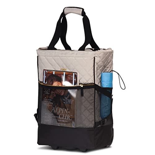 Punta Wheel Classy Einkaufstrolley Einkaufsroller Einkaufswagen Shooping Trolley 10422, Farbe:Weiß