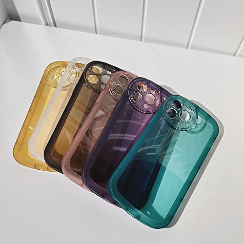 Coque silicone jaune iPhone 14 Pro Max anti-rayures pour éviter les bris