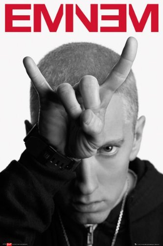 GB eye Ltd - Maxi poster Eminem, motivo corna