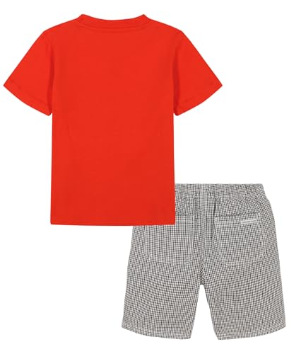 Image of Calvin Klein Boys' 2-piece Short Sleeve T-shirt and Shorts Set