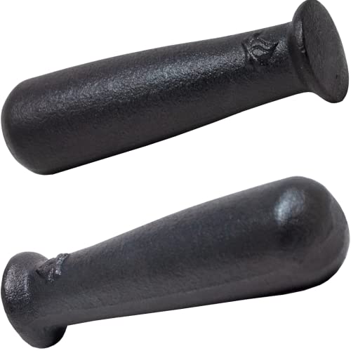 Backcountry Iron 6.25 Inch Heavy Cast Iron Pestle For Grinding And Pulverizing #TOP2
