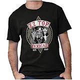 ZZ Top Texicali Rock n Roll Logo Cool Graphic T Shirt Men or Women Black