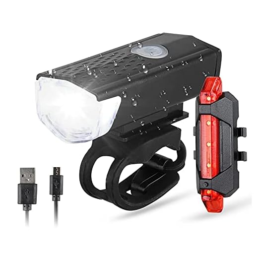 Kit Lanterna Farol Pisca LED para Bike Bicicleta Ciclismo MTB Speed Dianteiro Traseiro USB