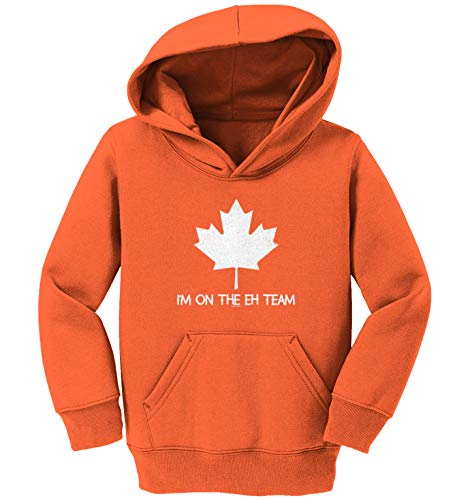 I'm On The Eh Team - Canada Strong Toddler/Youth Fleece Hoodie2