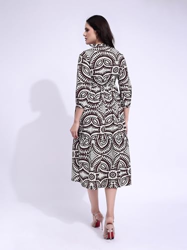 Image of PURVAJA Women's Maxi Cotton Blend Dress