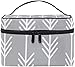 Produktbild Portable Arrow Geometric Travel Cosmetic Bag Makeup Bag Makeup Case Organizer Train Case Toiletry Bag with Large Capacity for Cosmetics Make Up Tools