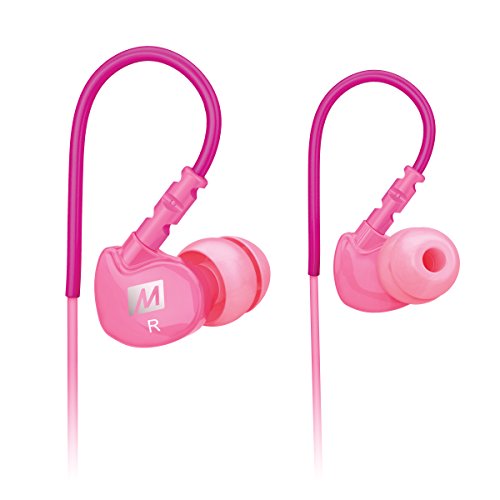 MEElectronics M6 Rosa Intraaural Dentro de oído Auricular - Auriculares (Intraaural, Dentro de oído, Alámbrico, 20-20000 Hz, 1,3 m, Rosa)