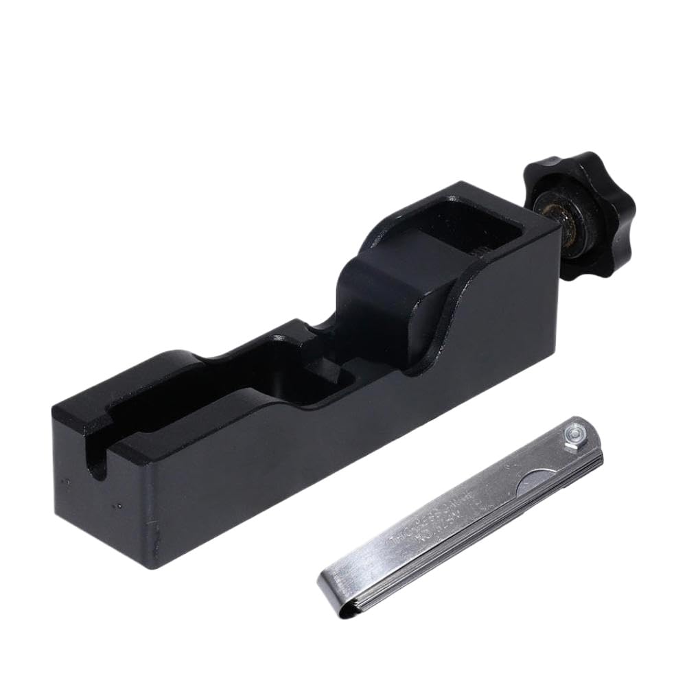 Calibrador de Herramienta de separación de bujías con Kit de Ajuste de galga de espesores Universal para la mayoría de Reparaciones de enchufes de 10mm, 12mm, 14mm y 16mm(Black Set)