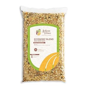 Schoen Farms Economy Blend Wild Bird Seed – 3.18 kg Bag – Budget-Friendly Seed Mix for Cardinals, Finches & Sparrows – Grown in Canada