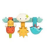 Battat Badewannen Spielzeug mit Saugnäpfen, Wasserrad, Spritztier – Badespielzeug Baby Wasserspielzeug für Badezimmer für Kinder und Babys ab 1 Jahr