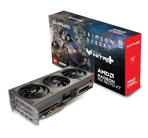 SAPPHIRE SAPPHIRE NITRO+ Radeon RX 9070 XT 16GB CRIMSON DESERT VERSION GAMING OC [PCIExp 16GB]