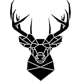 hirsch tuning aufkleber Mehrfarbig Hirsch Aufkleber Vinyl Sticker personalisiert Lustig Funny Auto Motorrad Haushalt Fenster Style Tuning