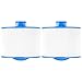 Clear Choice Pool Spa Filter 8.00 Dia x 6.00 in Cartridge Replacement for Bullfrog 50 Bullfrog 352003-2012 Aladdin 15052, [2-Pack]