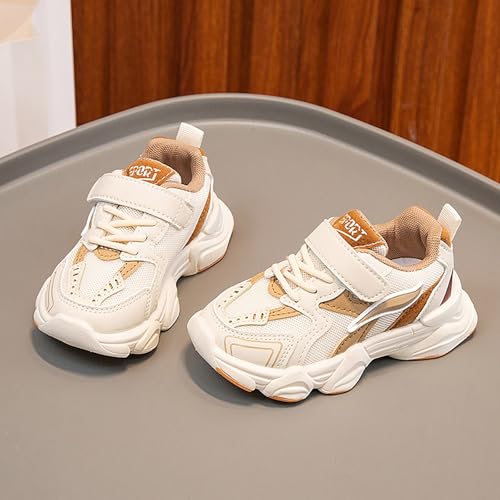 IWIHMIV Girls' Sneakers Toddler Athletic Shoes Breathable Boys Girls Sneakers Kids Sports Running Walking Shoes for Toddler4