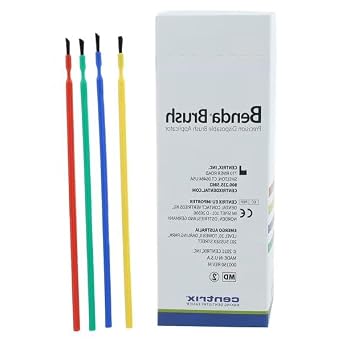 Centrix 370101 Benda Brush Bendable Applicator Brushes Regular 144/Bx