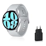 Samsung Galaxy Watch6 Montre Connectée avec Chargeur, Suivi de Santé, Suivi Sportif, 4G, 44mm, Crème, Exclusivité Amazon Version FR