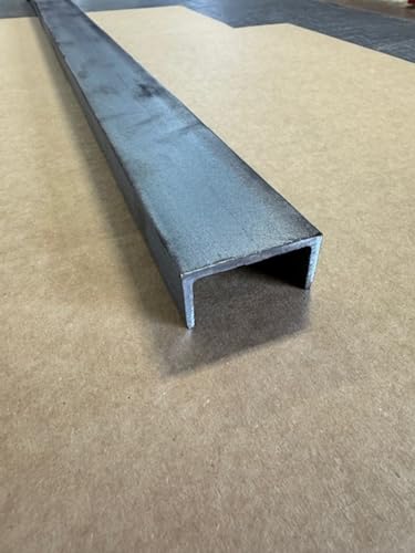 A36 Mild Steel Channel 1/8 Thick x 1 x 2 Pick Your Length