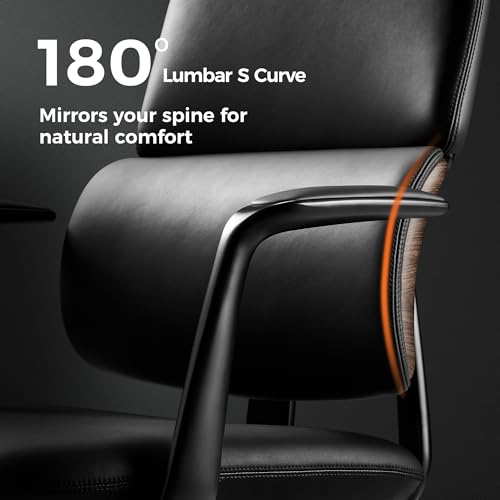 Luxury leather executive chair