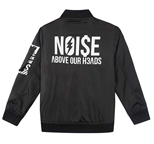 SNOW DREAMS Boys Bomber Jacket Lightweight Fall Jacket Varsity Flight Jacket Saviator Coat Thin Waterproof2